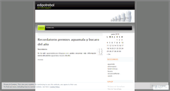 Desktop Screenshot of edipotrebol.wordpress.com