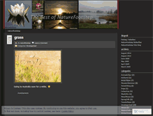 Tablet Screenshot of naturefootstep.wordpress.com