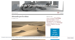 Desktop Screenshot of grupoatman.wordpress.com