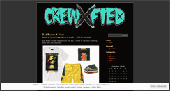 Desktop Screenshot of crewxfied.wordpress.com