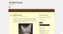 Desktop Screenshot of devilishdexter.wordpress.com