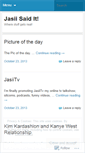 Mobile Screenshot of jasiisaidit.wordpress.com