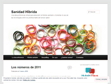 Tablet Screenshot of hibridosanitario.wordpress.com
