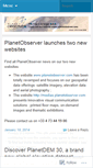 Mobile Screenshot of blogplanetobserver.wordpress.com