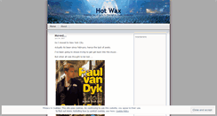 Desktop Screenshot of hotwax.wordpress.com