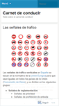 Mobile Screenshot of carnetdeconducir.wordpress.com