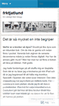 Mobile Screenshot of frktjatlund.wordpress.com