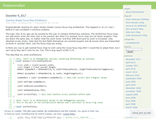 Tablet Screenshot of frameworker.wordpress.com
