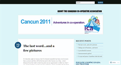 Desktop Screenshot of ccaincancun.wordpress.com
