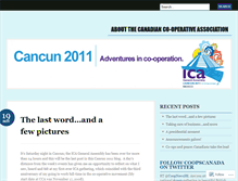 Tablet Screenshot of ccaincancun.wordpress.com