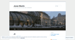 Desktop Screenshot of jonaswestin.wordpress.com