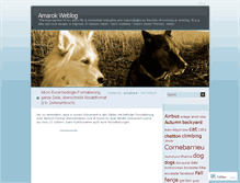 Tablet Screenshot of amarok.wordpress.com