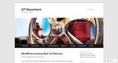 Desktop Screenshot of collingwoodict.wordpress.com