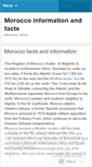 Mobile Screenshot of moroccoguide.wordpress.com