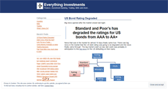 Desktop Screenshot of everythinginvestments.wordpress.com