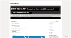 Desktop Screenshot of blackboiz.wordpress.com