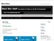 Tablet Screenshot of blackboiz.wordpress.com