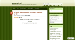 Desktop Screenshot of compatcart.wordpress.com