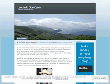 Tablet Screenshot of leonardodioncarey.wordpress.com