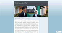 Desktop Screenshot of annisahidayat.wordpress.com