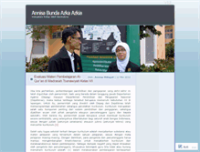 Tablet Screenshot of annisahidayat.wordpress.com