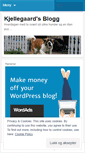 Mobile Screenshot of kjellegaard.wordpress.com