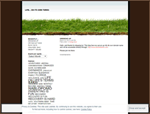 Tablet Screenshot of itsownterms.wordpress.com