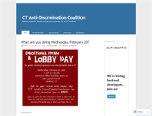 Tablet Screenshot of antidiscrimination.wordpress.com