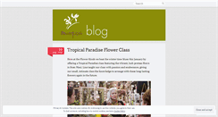 Desktop Screenshot of flowerkiosk.wordpress.com