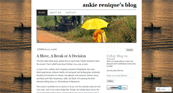 Desktop Screenshot of ankierenique.wordpress.com