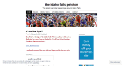 Desktop Screenshot of ifpeloton.wordpress.com