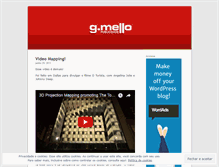 Tablet Screenshot of gmello.wordpress.com