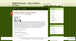 Desktop Screenshot of didikdarmadi.wordpress.com