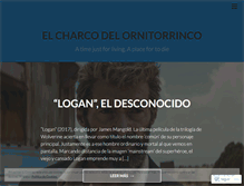 Tablet Screenshot of elcharcodelornitorrinco.wordpress.com