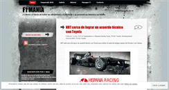 Desktop Screenshot of f1maniaesp.wordpress.com