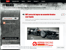 Tablet Screenshot of f1maniaesp.wordpress.com