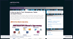 Desktop Screenshot of jsbtechtips.wordpress.com