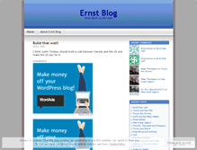 Tablet Screenshot of ernstbloch.wordpress.com