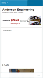 Mobile Screenshot of andersongroup.wordpress.com
