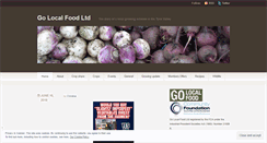 Desktop Screenshot of golocalfoodltd.wordpress.com