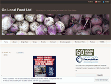 Tablet Screenshot of golocalfoodltd.wordpress.com