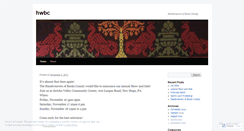 Desktop Screenshot of hwbc.wordpress.com