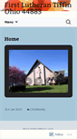 Mobile Screenshot of firstlutherantiffin.wordpress.com