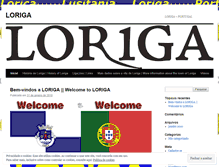 Tablet Screenshot of lorigaportugal.wordpress.com