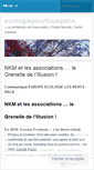 Mobile Screenshot of ecologiepourtouspaca.wordpress.com