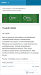 Mobile Screenshot of oppiohja.wordpress.com