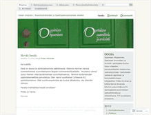 Tablet Screenshot of oppiohja.wordpress.com