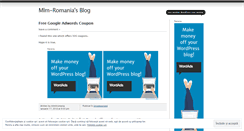 Desktop Screenshot of mlm4romania.wordpress.com