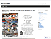 Tablet Screenshot of norstad.wordpress.com