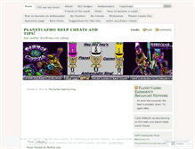 Tablet Screenshot of cheats4planetcazmo.wordpress.com